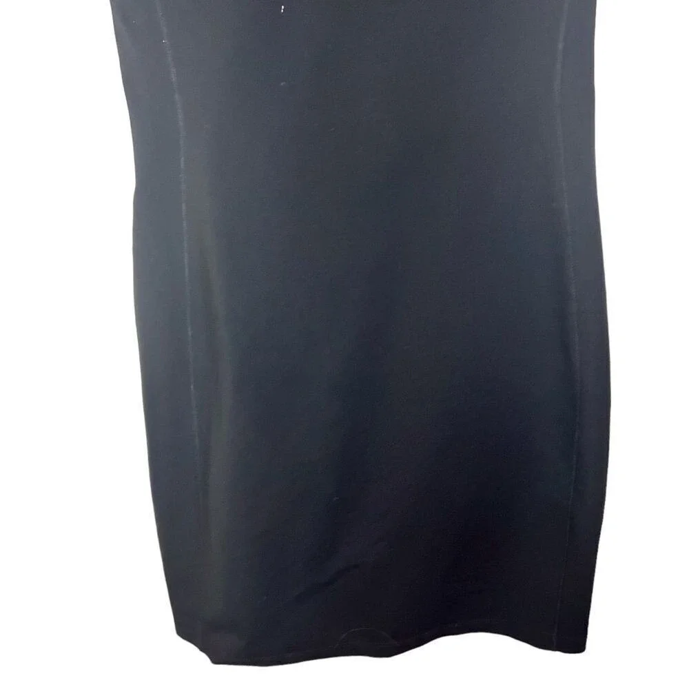 Standard James Perse Women's Black Fitted Dress Size 2 Small Spot See‎ Pics